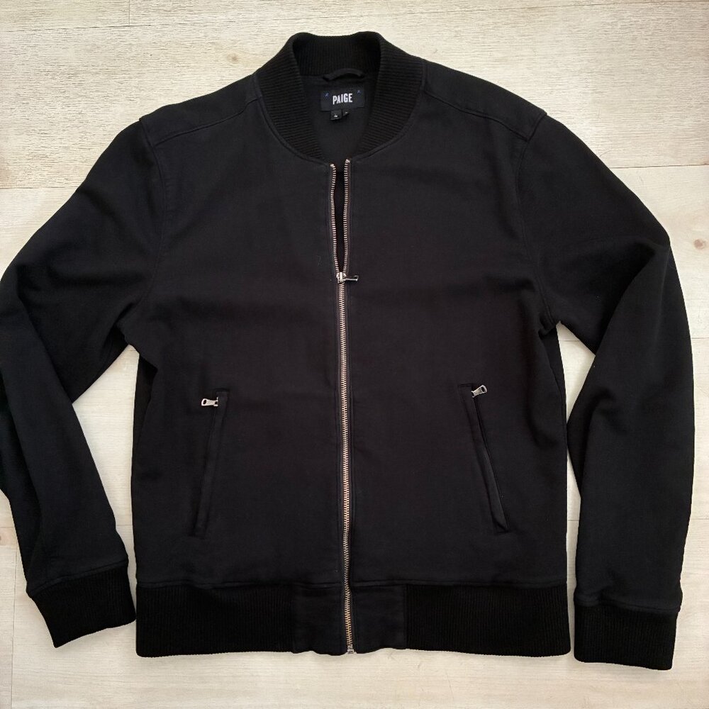 Ebson Shell Bomber Men's Black Olive Jacket Size M